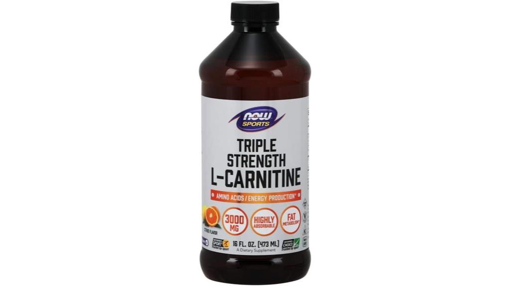 triple strength l carnitine liquid