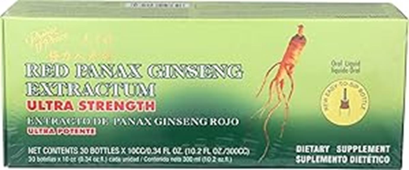 ultra strength ginseng extract