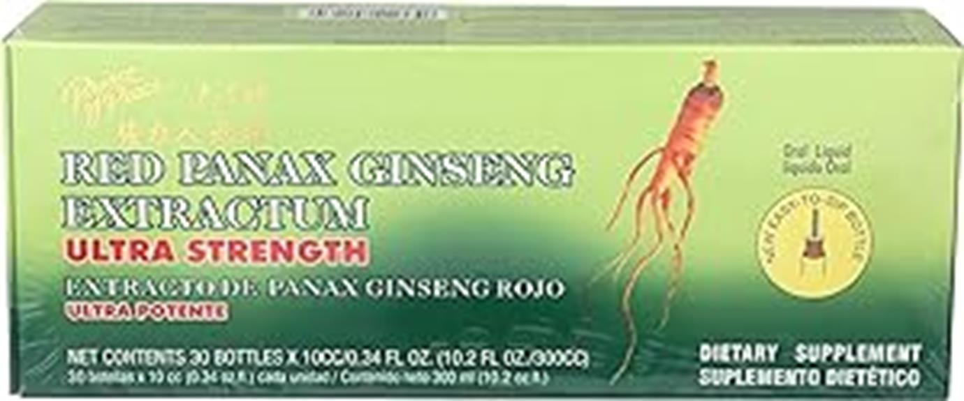 ultra strength ginseng extract