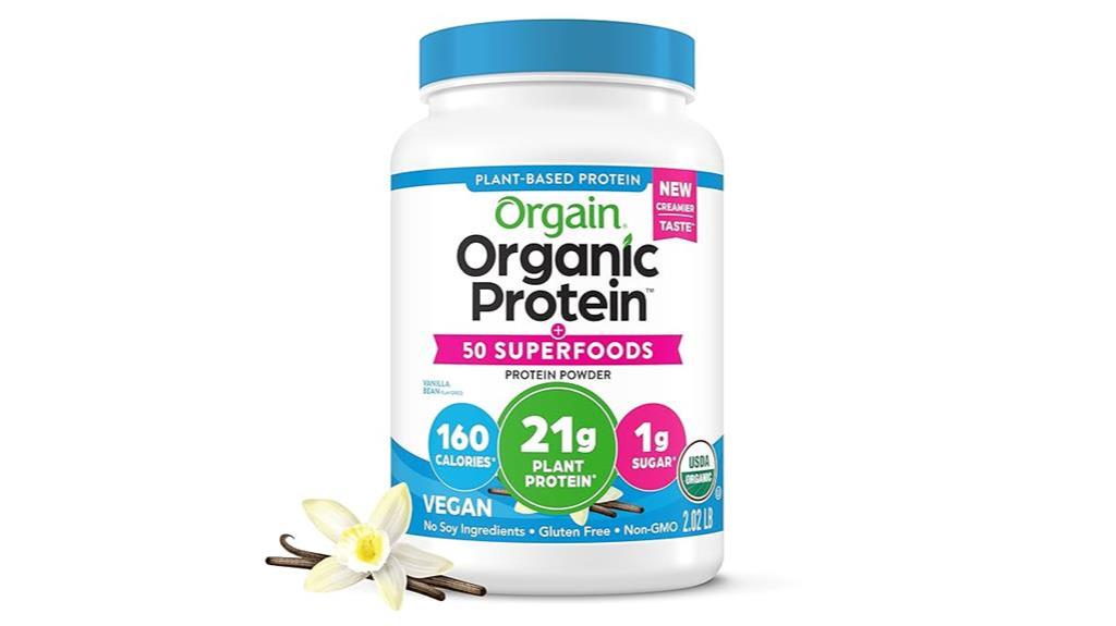 vanilla bean vegan protein