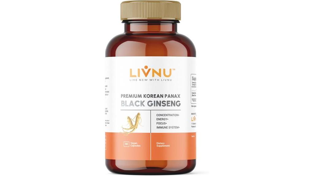 vegan korean ginseng pills