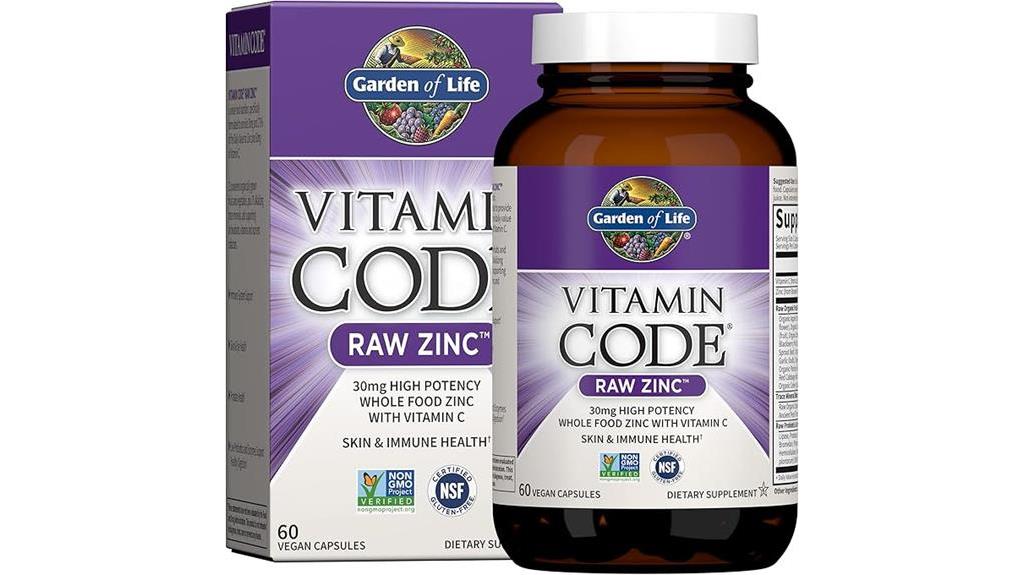 vegan zinc supplements capsules