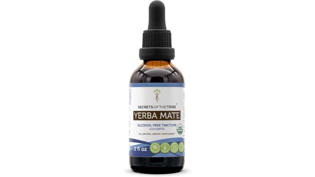 yerba mate organic tincture