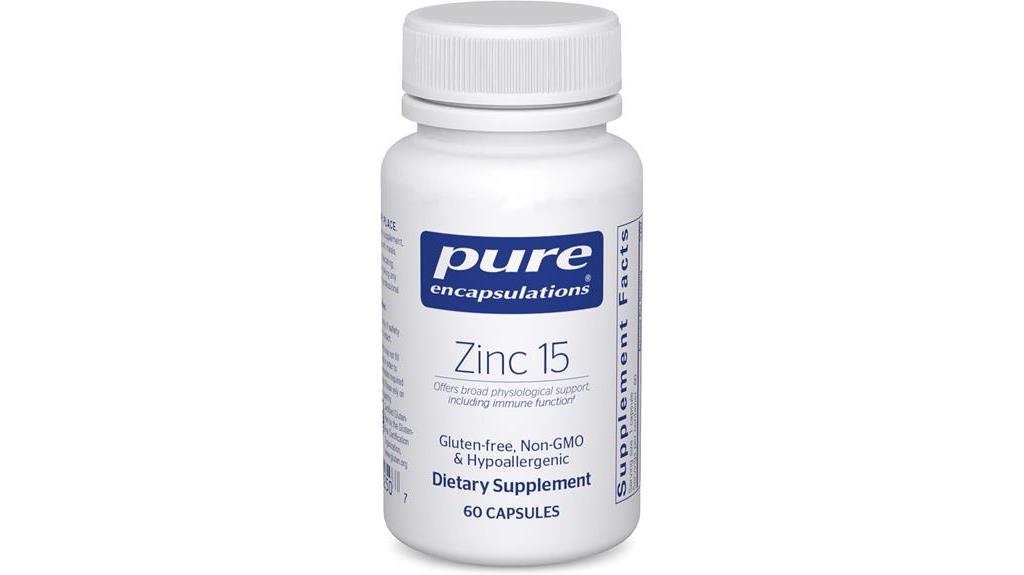 zinc picolinate supplement capsules