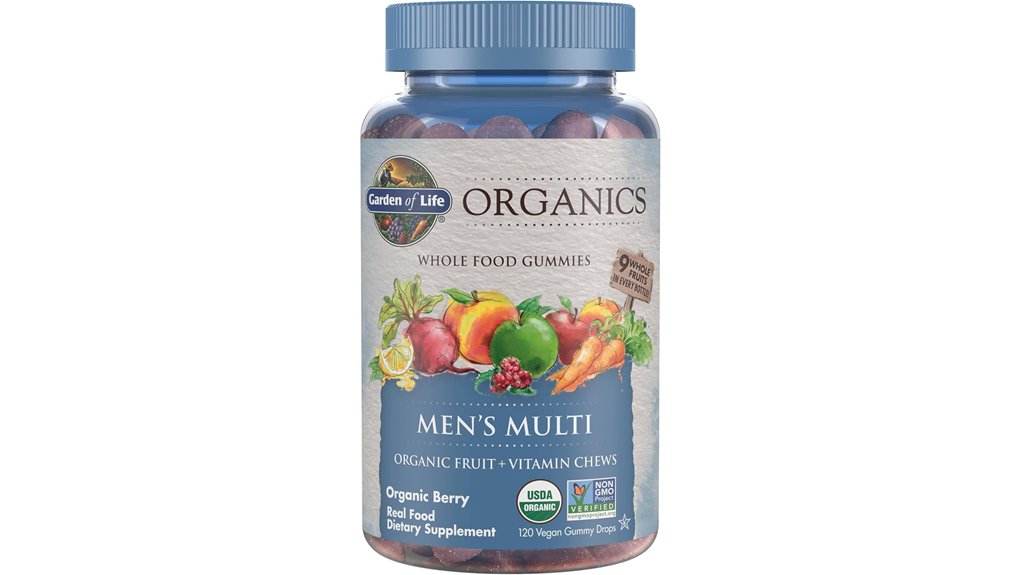 berry flavored men s multivitamin gummies