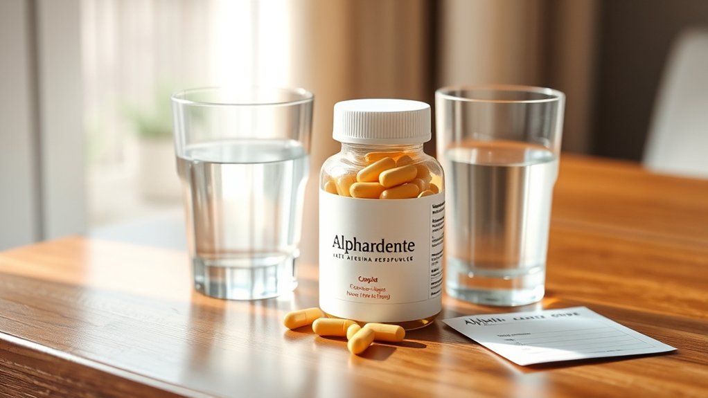 dosage guidance for alphardente