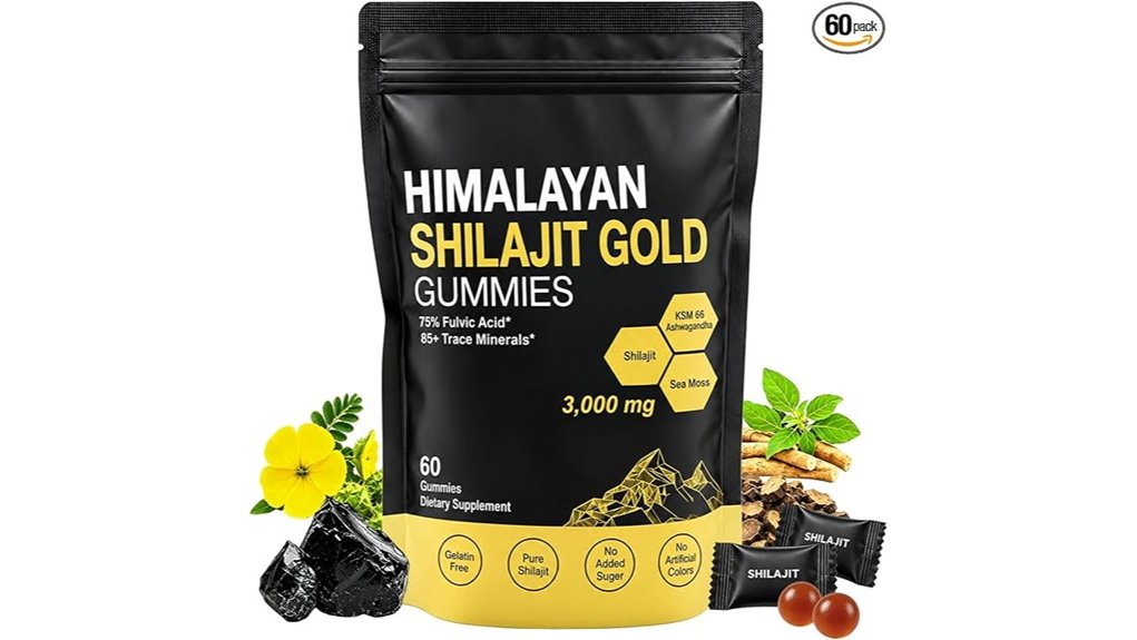 herbal energy supplement gummies