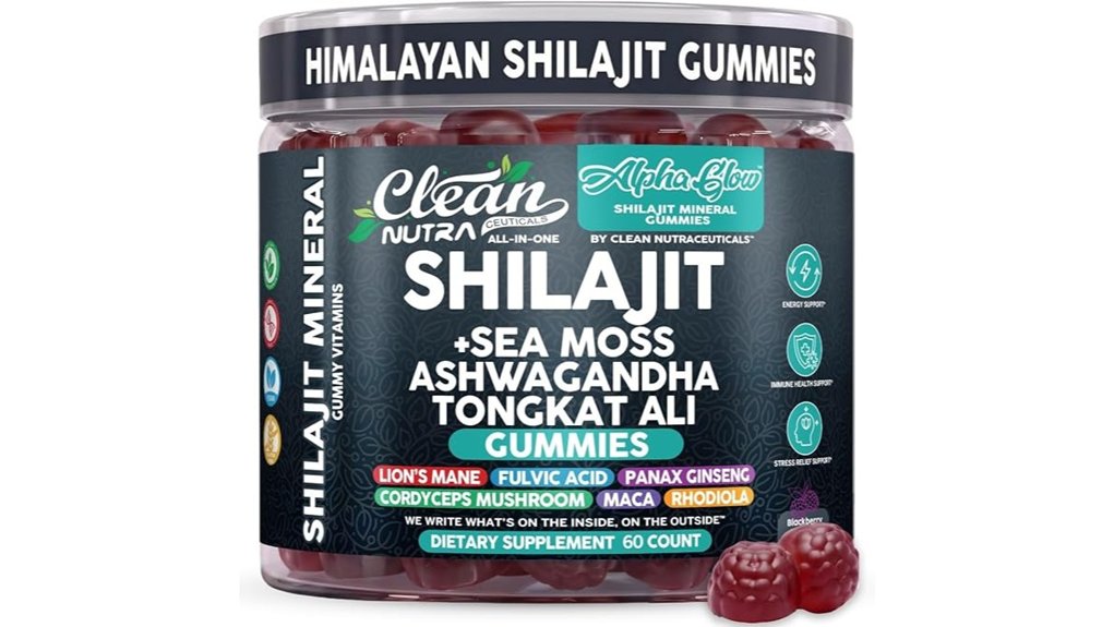 herbal infused shilajit gummies