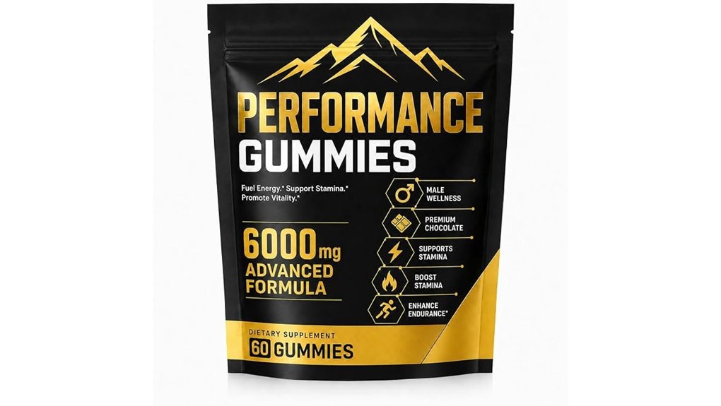 herbal performance enhancement gummies