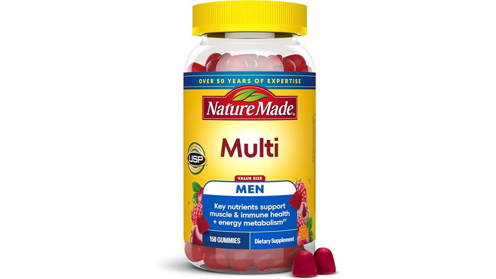 men s multivitamin gummy supplement
