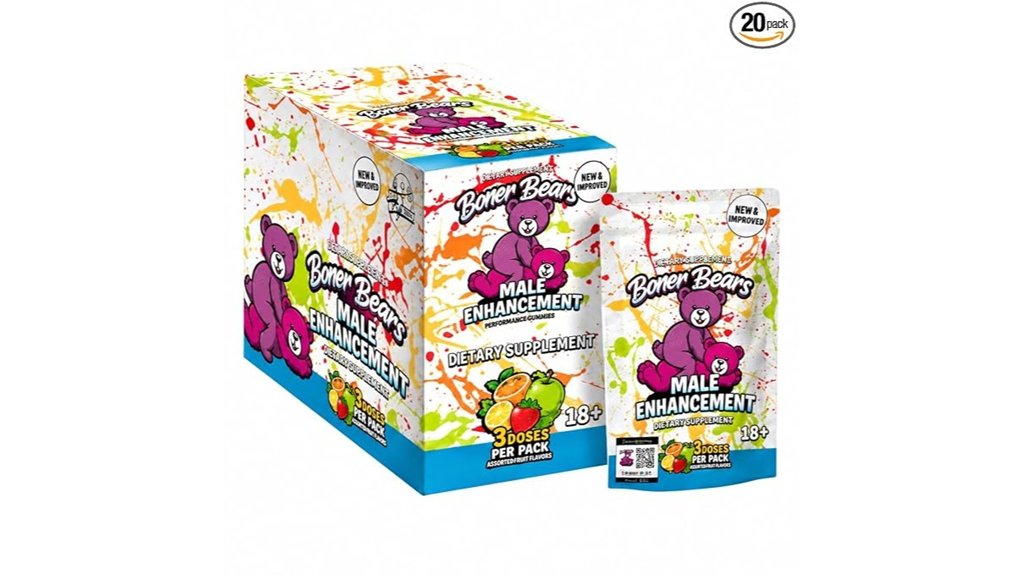 mixed fruit performance gummies