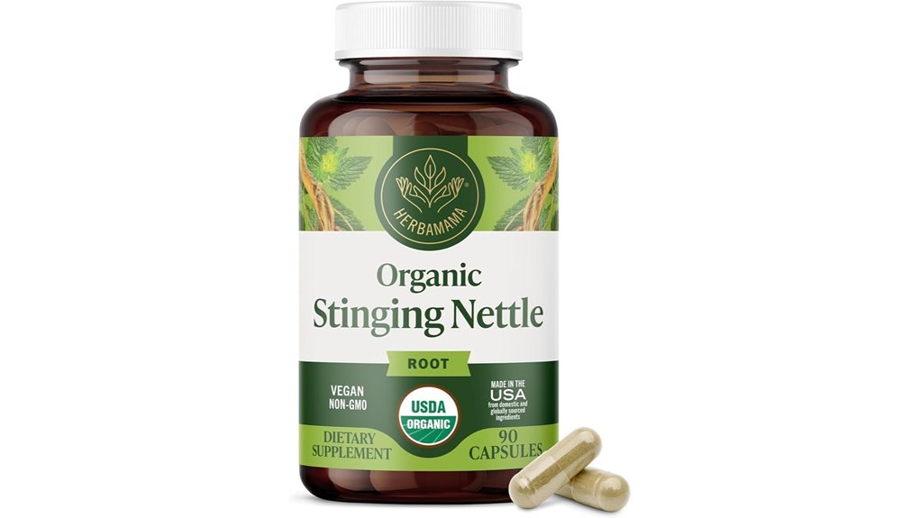 organic nettle root capsules