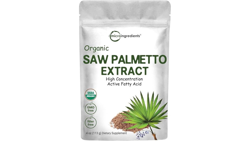 organic saw palmetto benefits