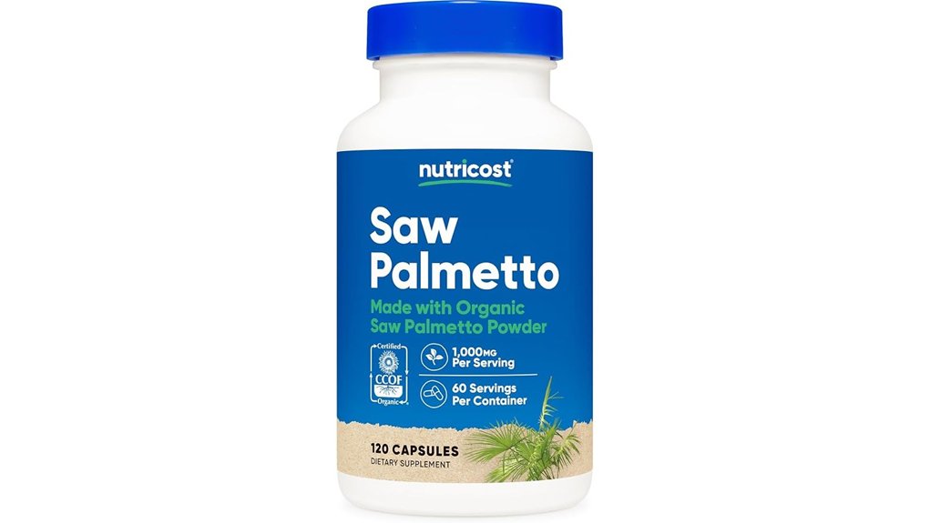 organic saw palmetto capsules