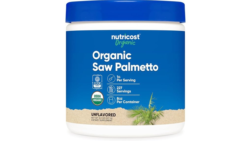 organic saw palmetto powder