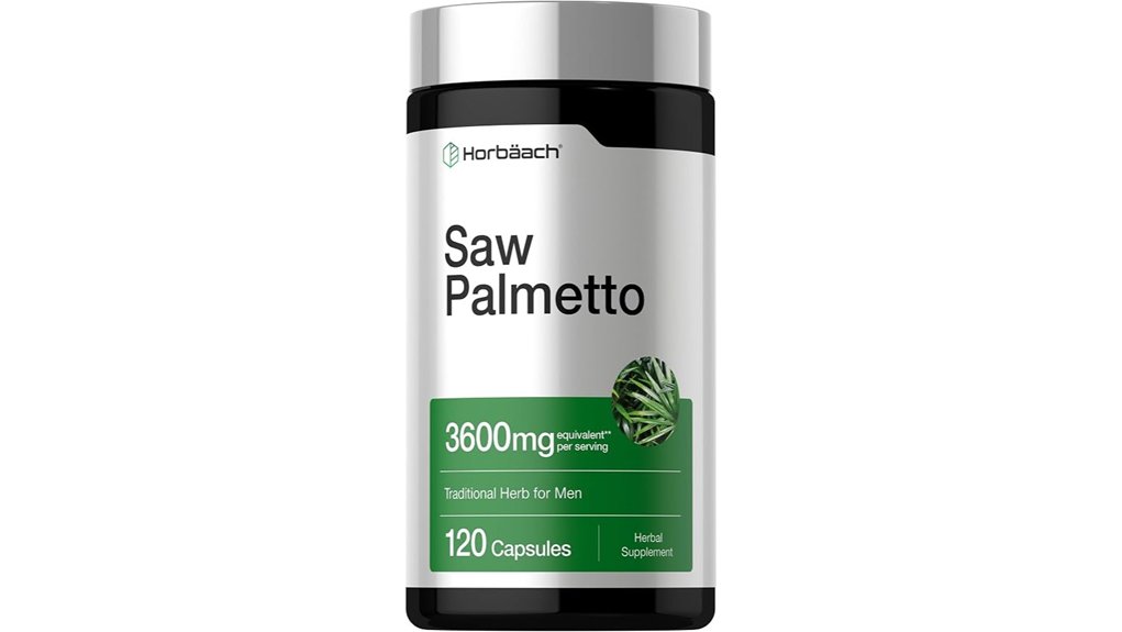 saw palmetto extract capsules