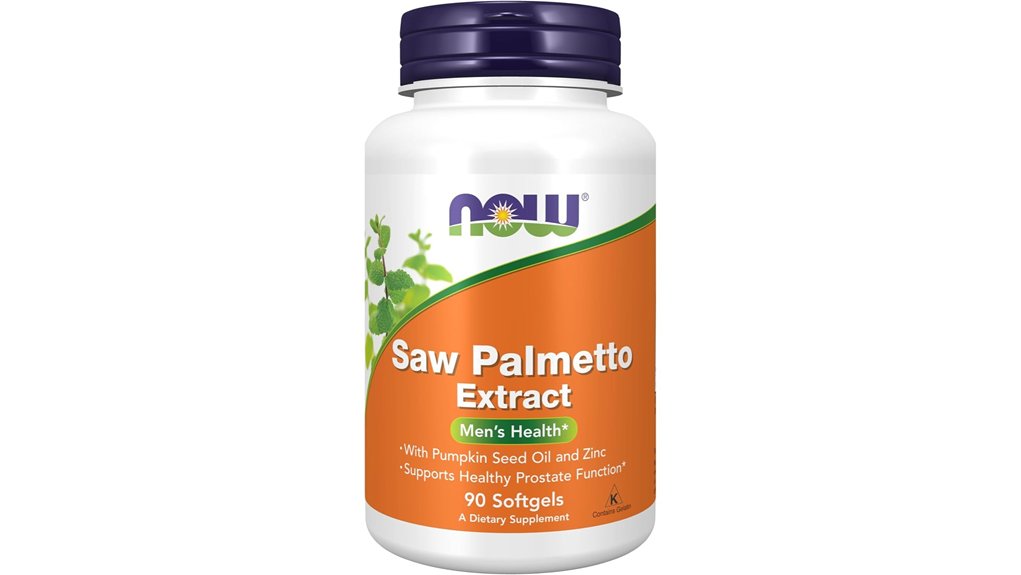 saw palmetto supplement softgels