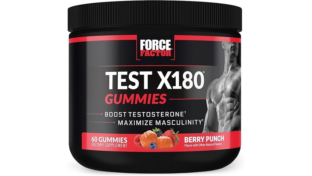 testosterone boosting gummy supplement