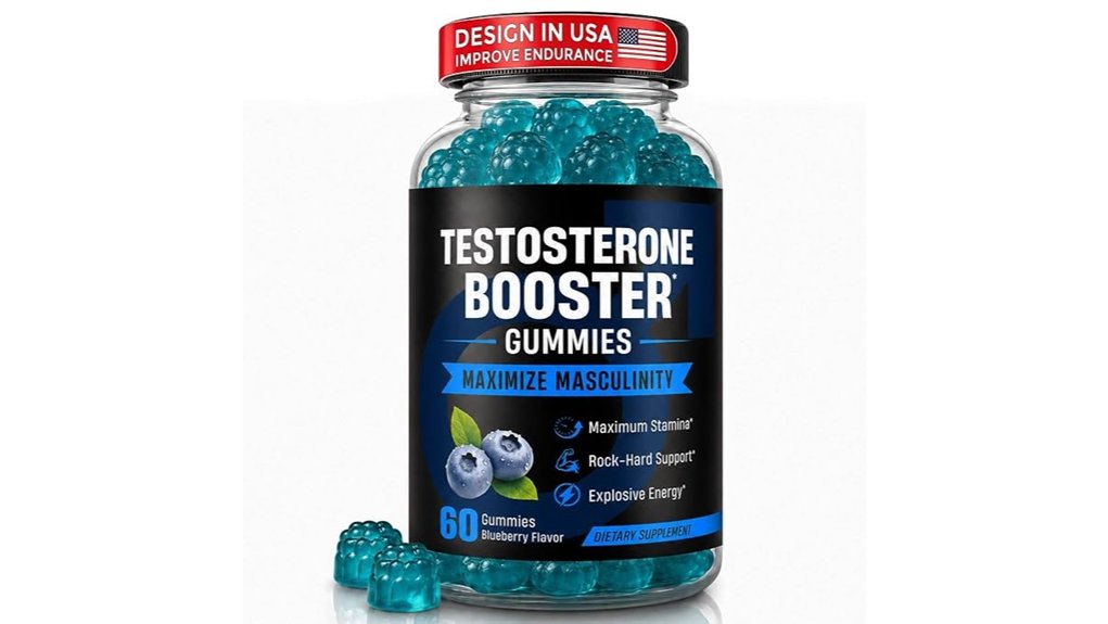 testosterone support gummies for men