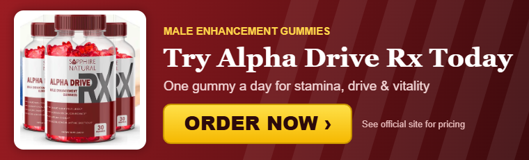 Try Alpha Drive Rx today - order now